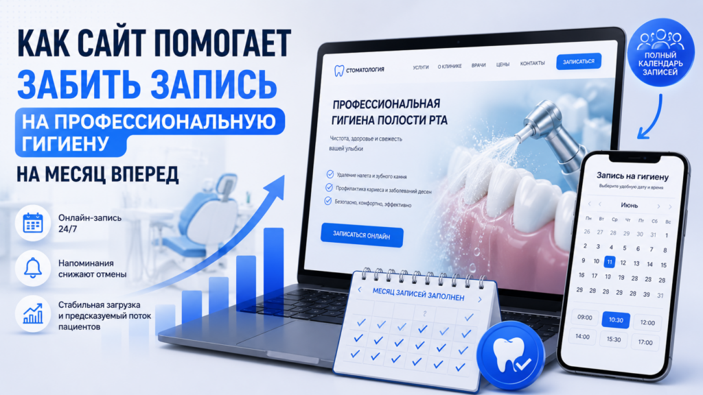 разработка сайта для стоматологии
