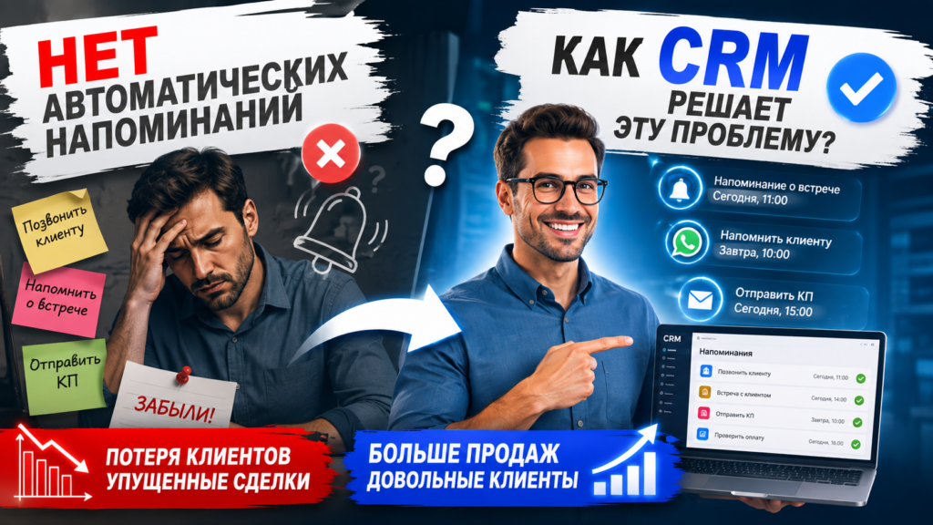 уведомления в crm