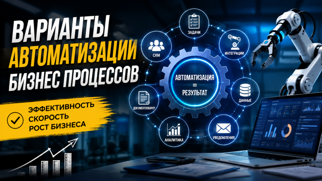 Варианты автоматизации бизнес процессов